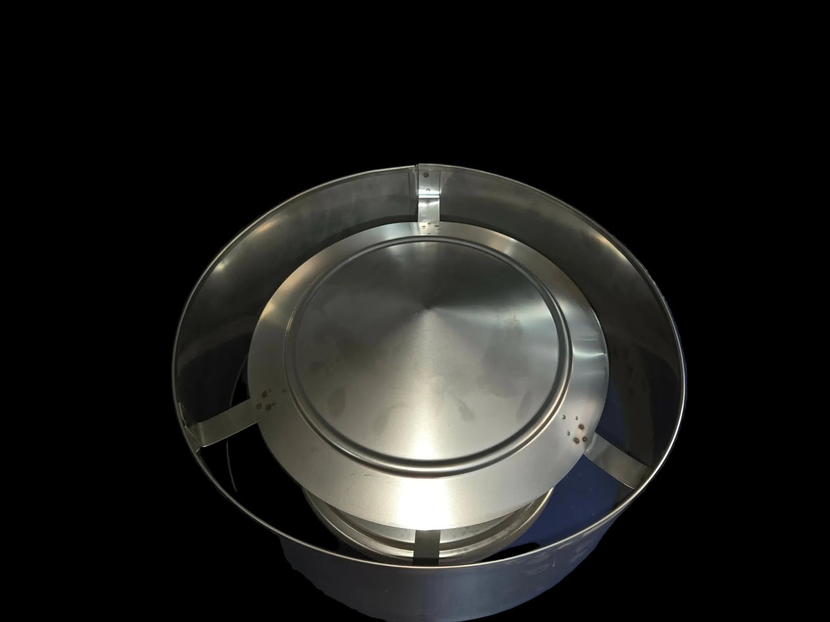 Anti down draft cowl 6-10"
