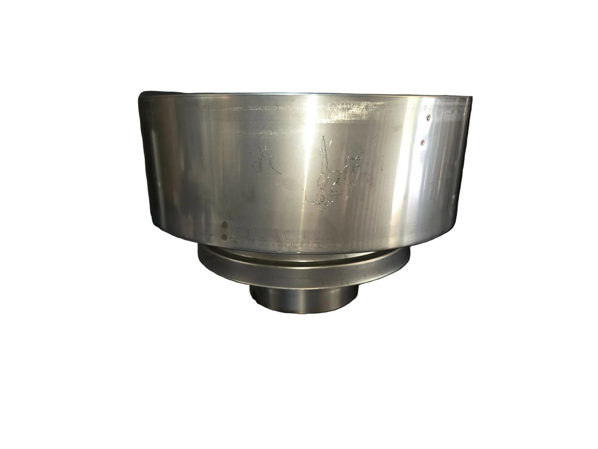 Anti down draft cowl 6-10"