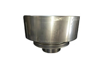 Anti down draft cowl 6-10"