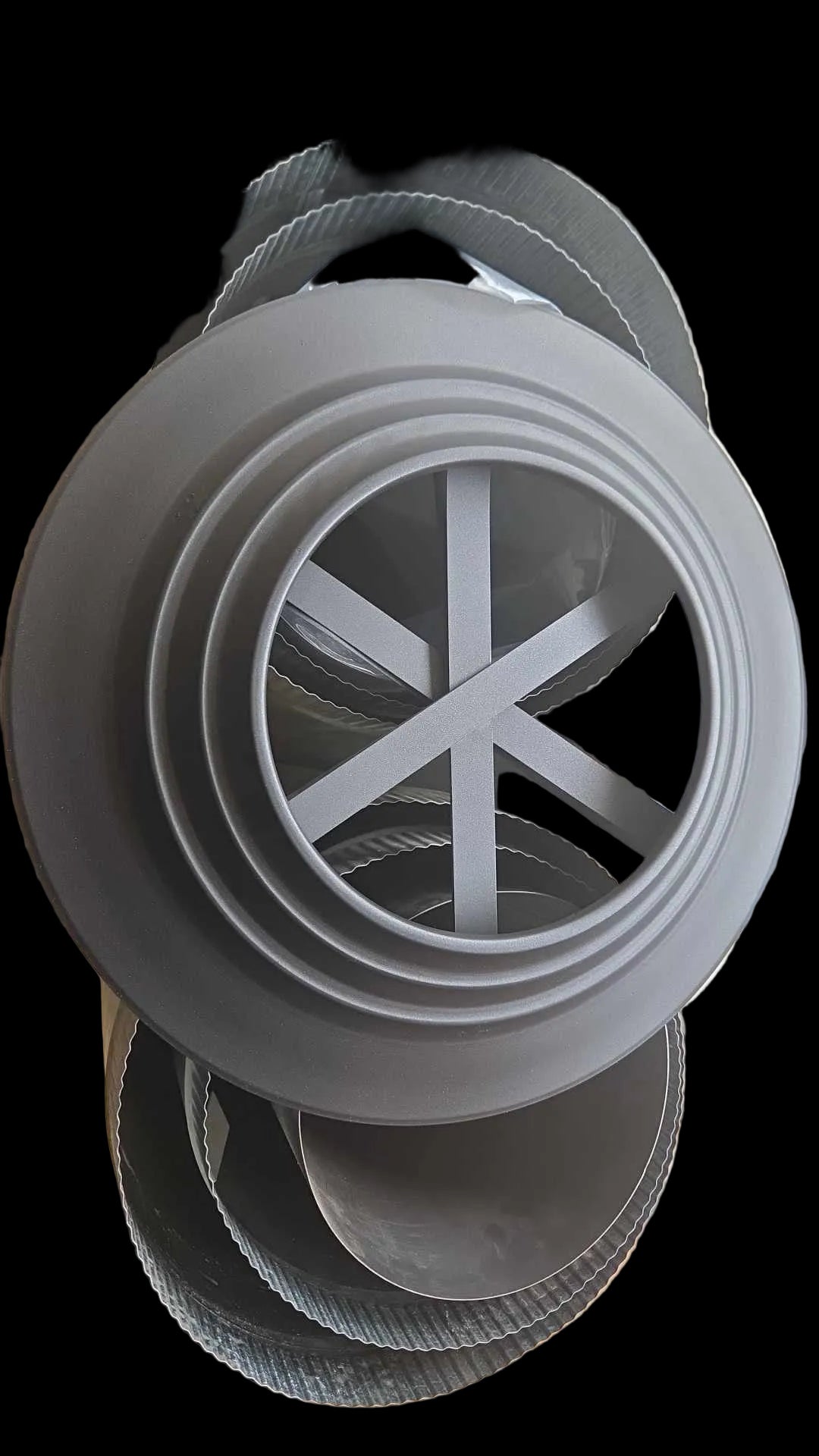 8 inch 4.0m flue kit stainless steel