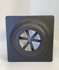 6” square ceiling plate