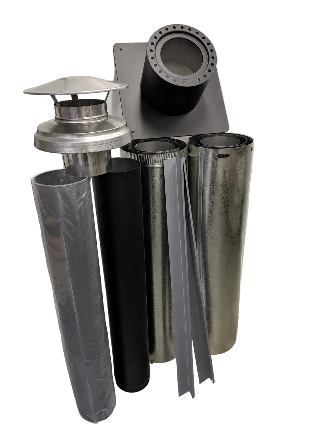5 inch (127mm) 4.0m flue kit