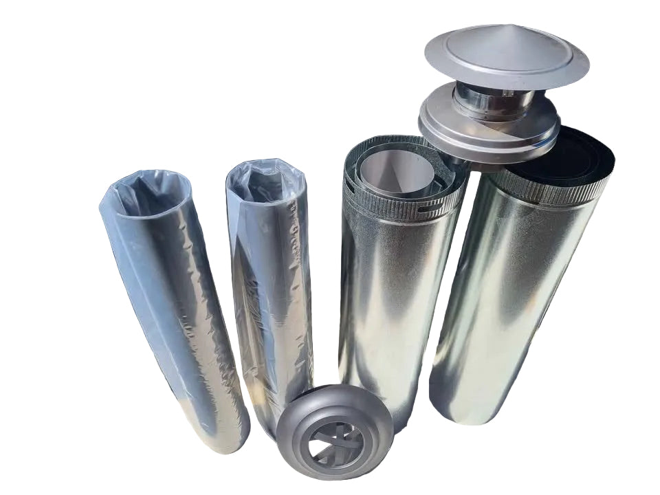 6" Flue Kit 4.0m Stainless Steel