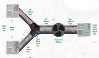 Heat Transfer Kit - 2 outlets