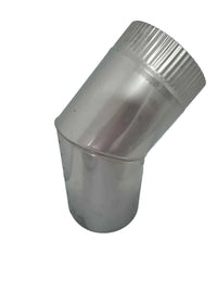 6" 45 degree single bends s/steel - Per Pair